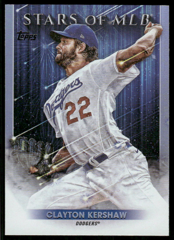 2022 Topps Stars of MLB #SMLB28 Clayton Kershaw