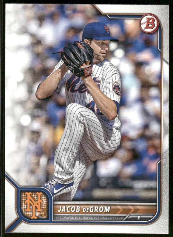 2022 Bowman #7 Jacob deGrom