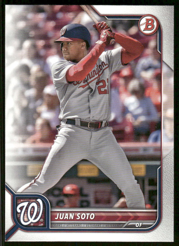 2022 Bowman #10 Juan Soto