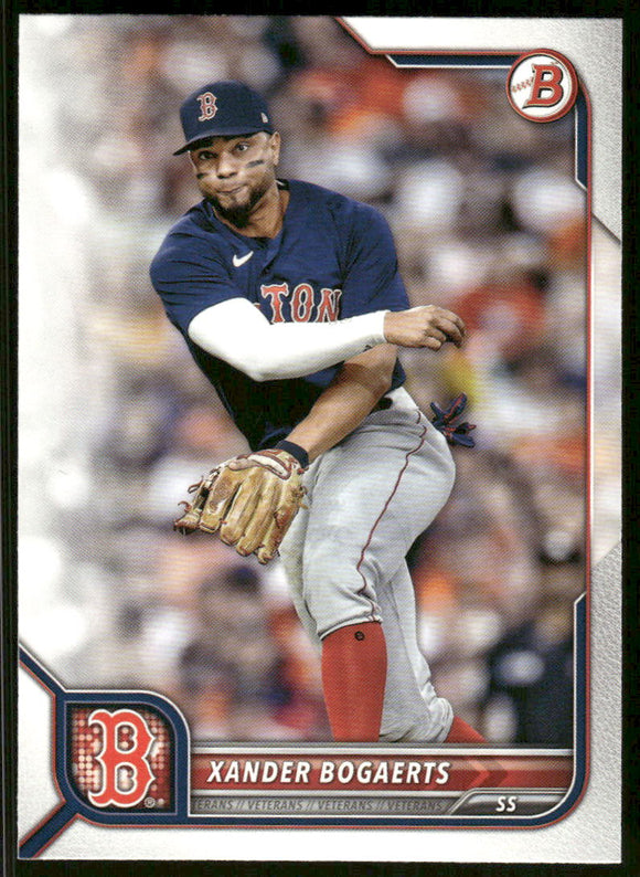 2022 Bowman #15 Xander Bogaerts
