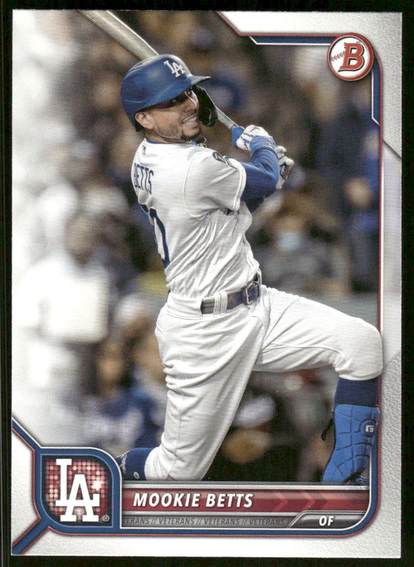 2022 Bowman #25 Mookie Betts