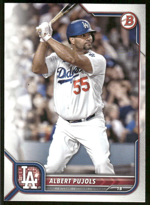 2022 Bowman #39 Albert Pujols