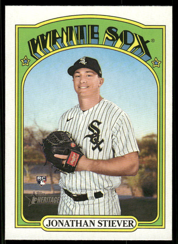 2021 Topps Heritage #536 Jonathan Stiever RC