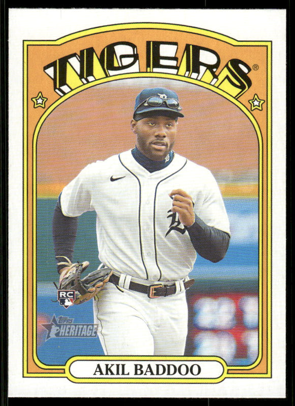 2021 Topps Heritage #540 Akil Baddoo RC