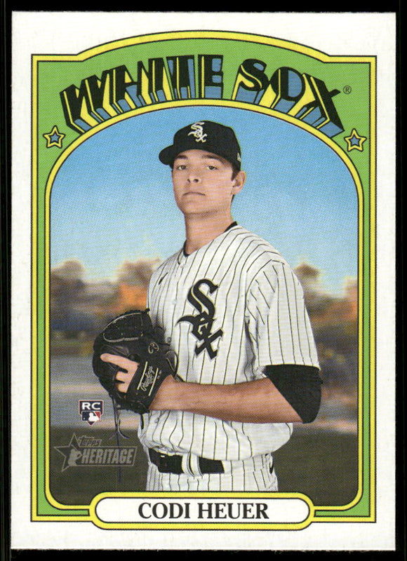 2021 Topps Heritage #555 Codi Heuer RC