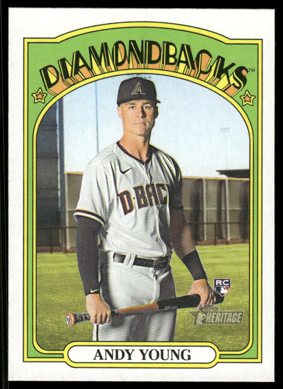 2021 Topps Heritage #590 Andy Young RC