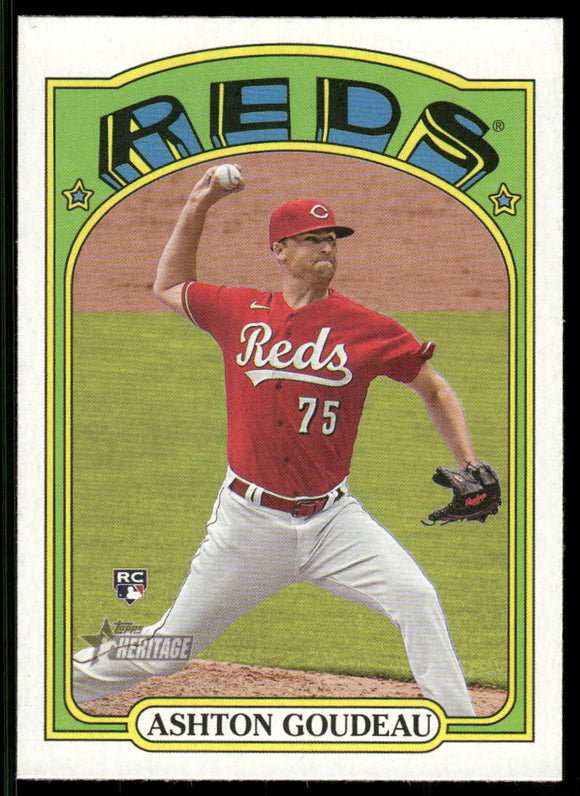 2021 Topps Heritage #610 Ashton Goudeau RC