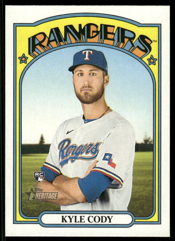 2021 Topps Heritage #612 Kyle Cody RC