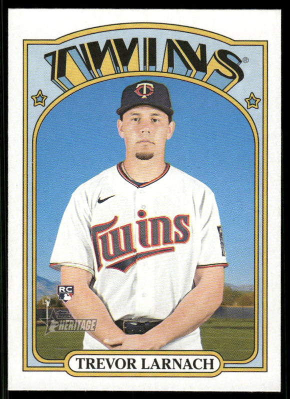 2021 Topps Heritage #622 Trevor Larnach RC