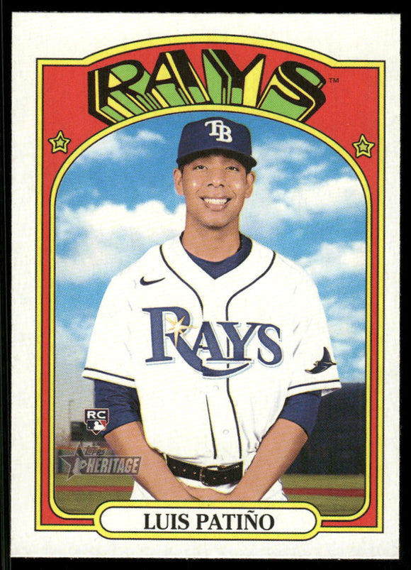 2021 Topps Heritage #632 Luis Patino RC