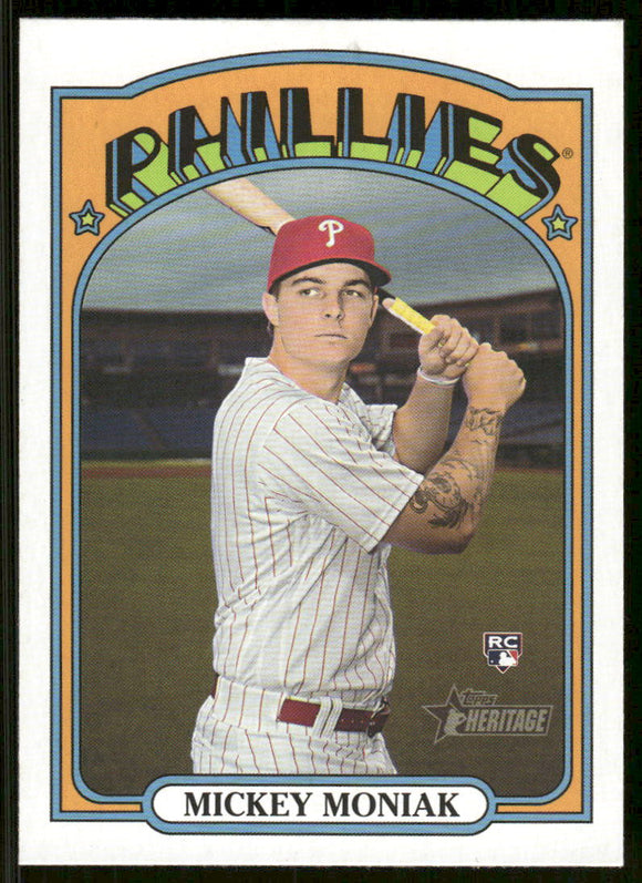 2021 Topps Heritage #653 Mickey Moniak RC