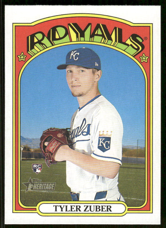 2021 Topps Heritage #659 Tyler Zuber RC