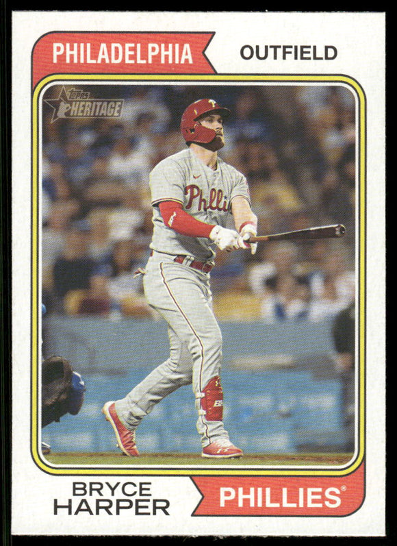 2023 Topps Heritage #17 Bryce Harper