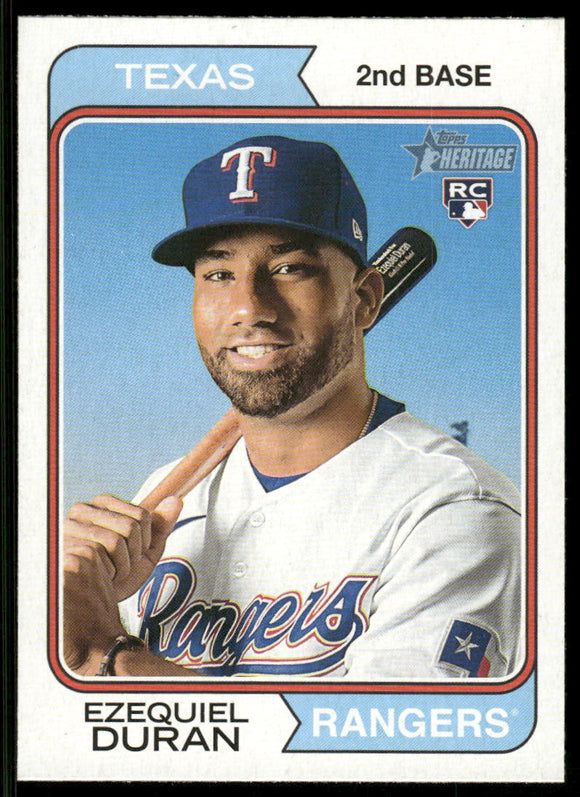 2023 Topps Heritage #31 Ezequiel Duran RC