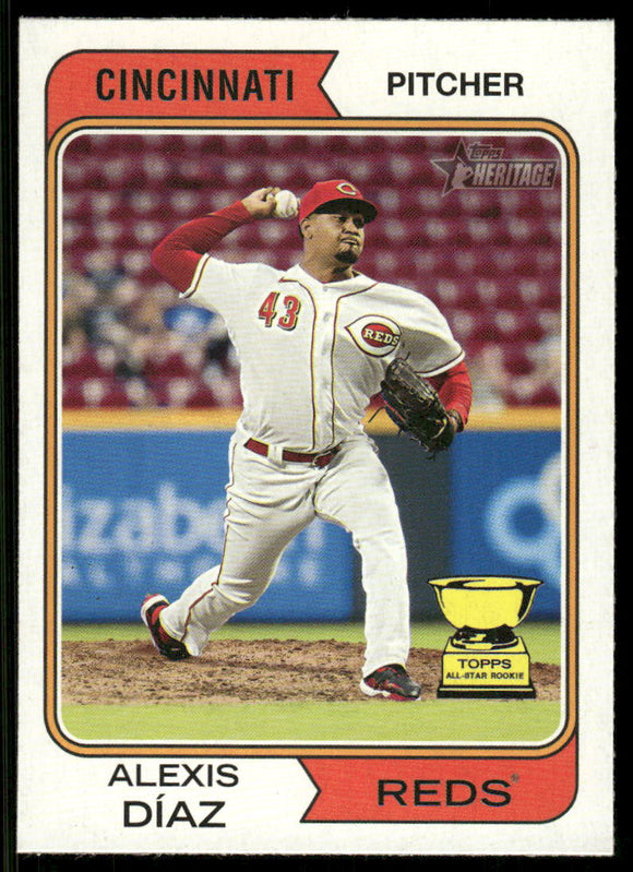 2023 Topps Heritage #55 Alexis Diaz