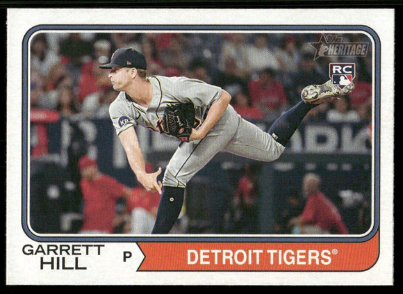 2023 Topps Heritage #170 Garrett Hill RC