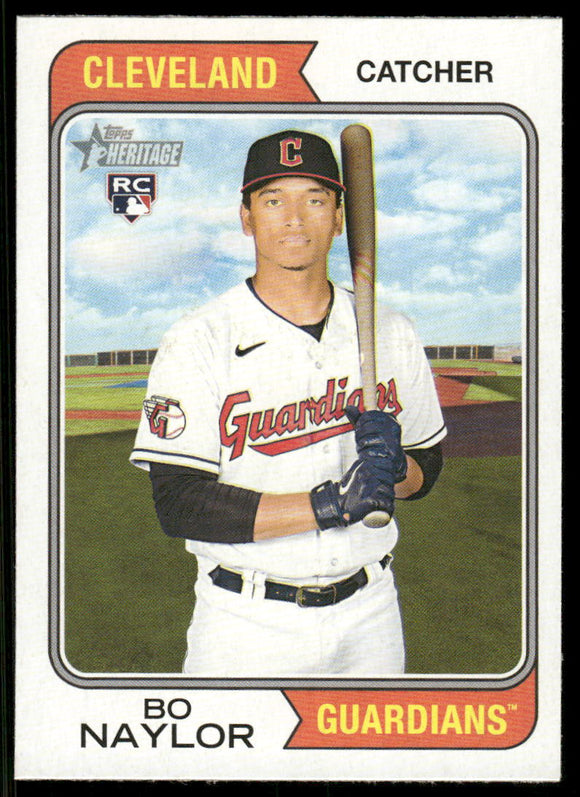 2023 Topps Heritage #172 Bo Naylor RC