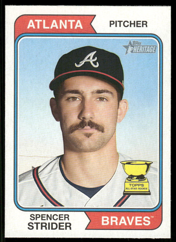 2023 Topps Heritage #225 Spencer Strider