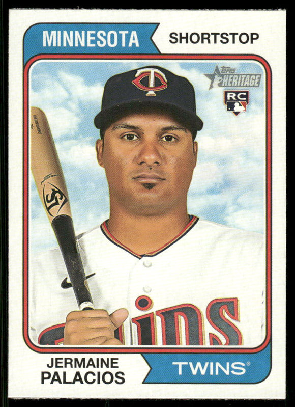 2023 Topps Heritage #390 Jermaine Palacios RC
