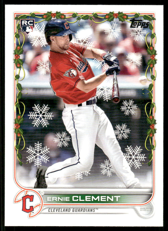 2022 Topps Holiday #HW11 Ernie Clement RC