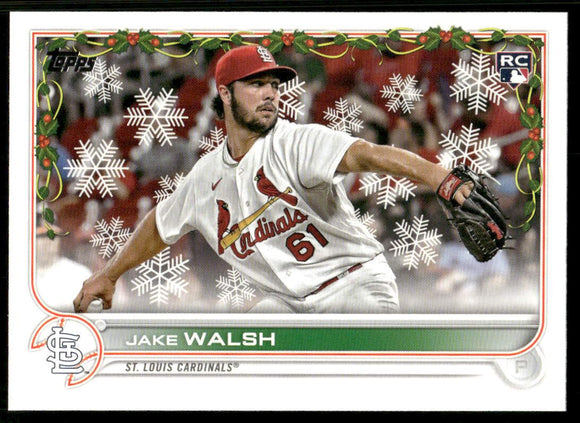 2022 Topps Holiday #HW42 Jake Walsh RC