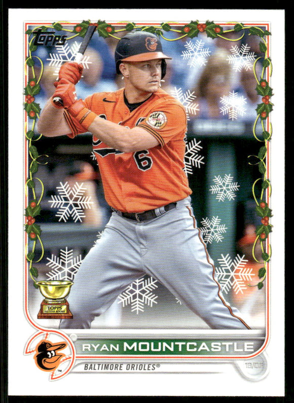 2022 Topps Holiday #HW45 Ryan Mountcastle