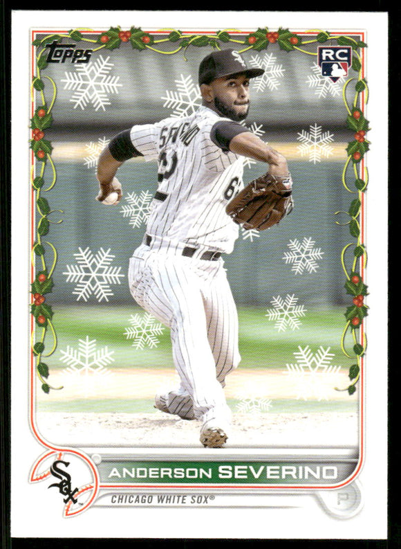 2022 Topps Holiday #HW49 Anderson Severino RC