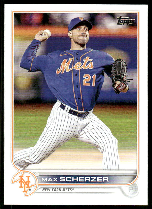 2022 Topps Update #US1 Max Scherzer