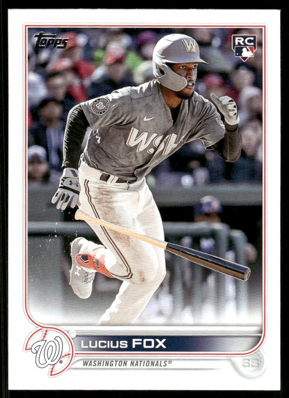 2022 Topps Update #US38 Lucius Fox RC