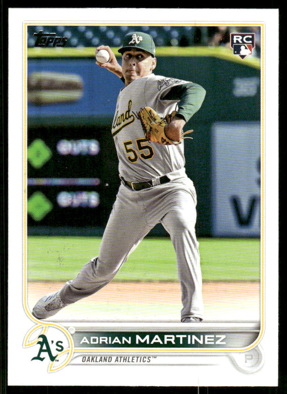 2022 Topps Update #US77 Adrian Martinez RC