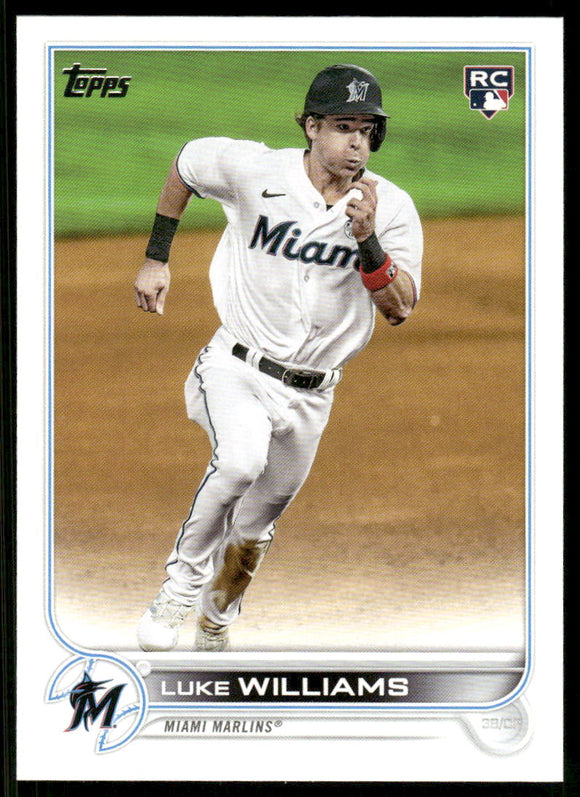 2022 Topps Update #US104 Luke Williams RC