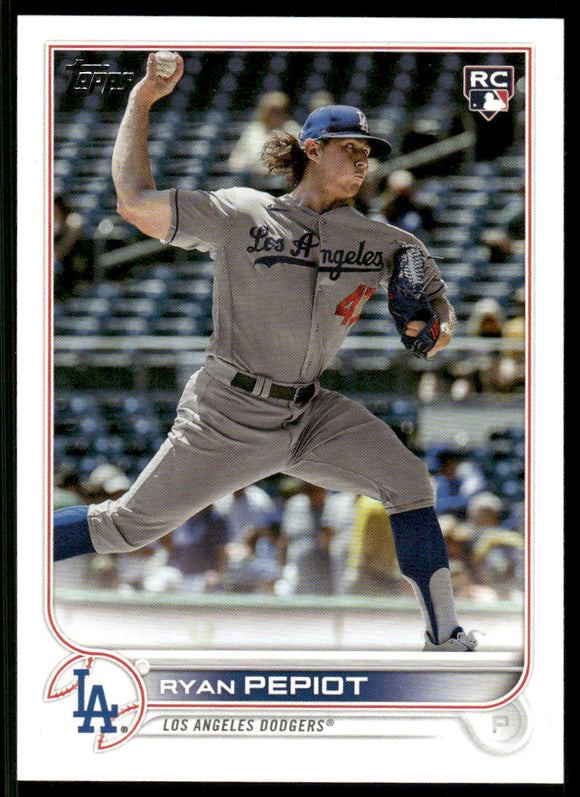 2022 Topps Update #US109 Ryan Pepiot RC