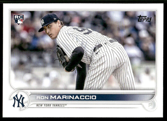 2022 Topps Update #US165 Ron Marinaccio RC