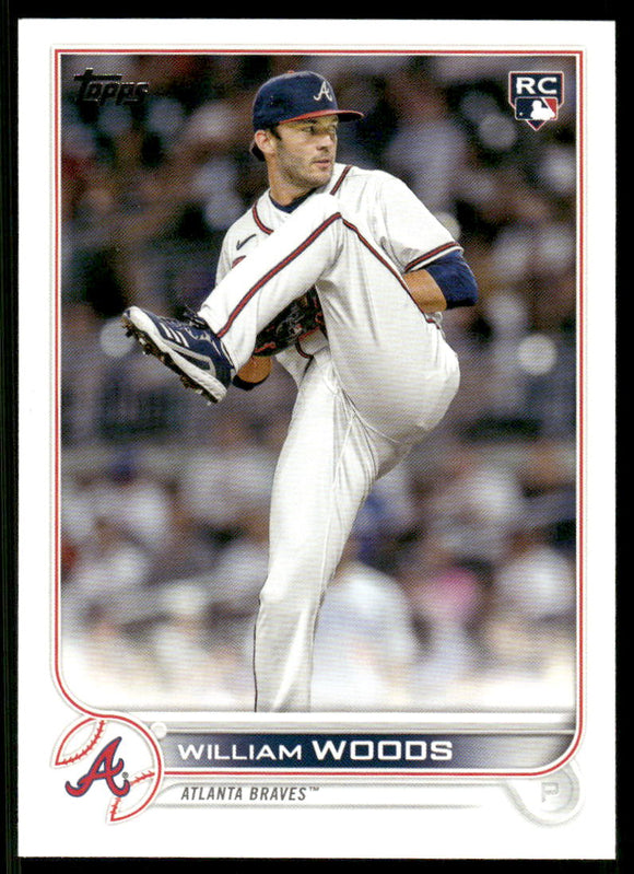 2022 Topps Update #US195 William Woods RC