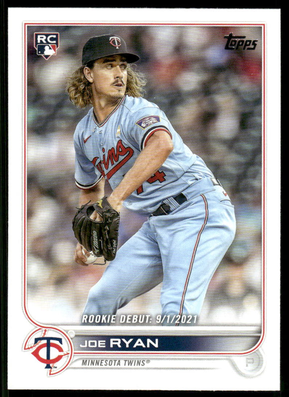 2022 Topps Update #US222 Joe Ryan