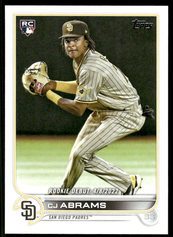 2022 Topps Update #US327 CJ Abrams