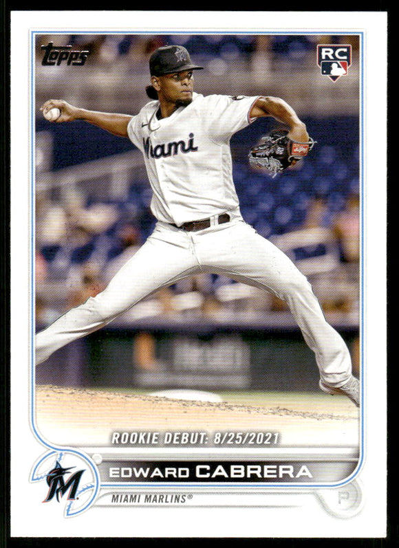 2022 Topps Update #US231 Edward Cabrera