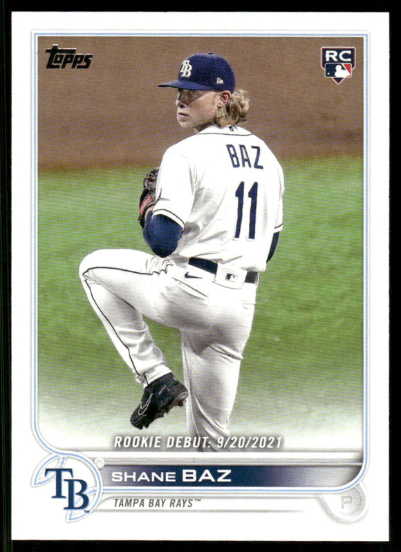 2022 Topps Update #US240 Shane Baz