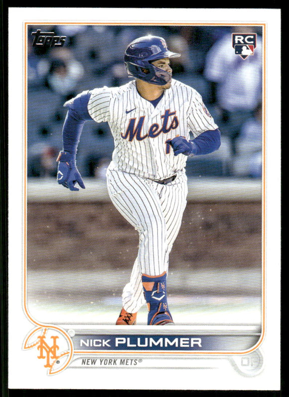 2022 Topps Update #US247 Nick Plummer RC