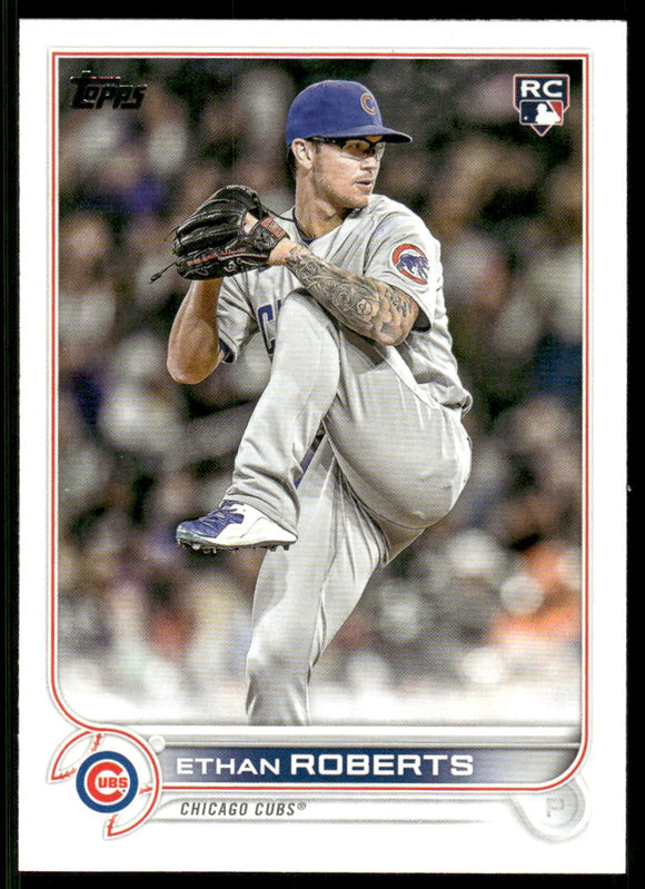 2022 Topps Update #US256 Ethan Roberts RC