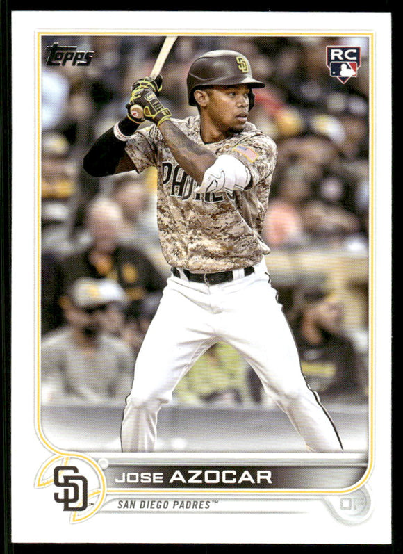 2022 Topps Update #US280 Jose Azocar RC