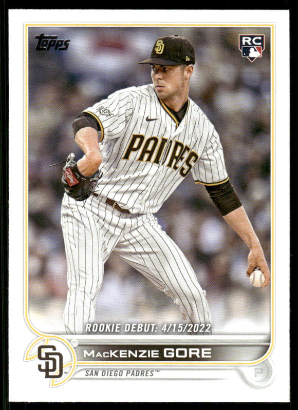 2022 Topps Update #US294 MacKenzie Gore