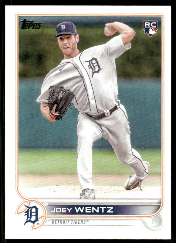 2022 Topps Update #US295 Joey Wentz RC
