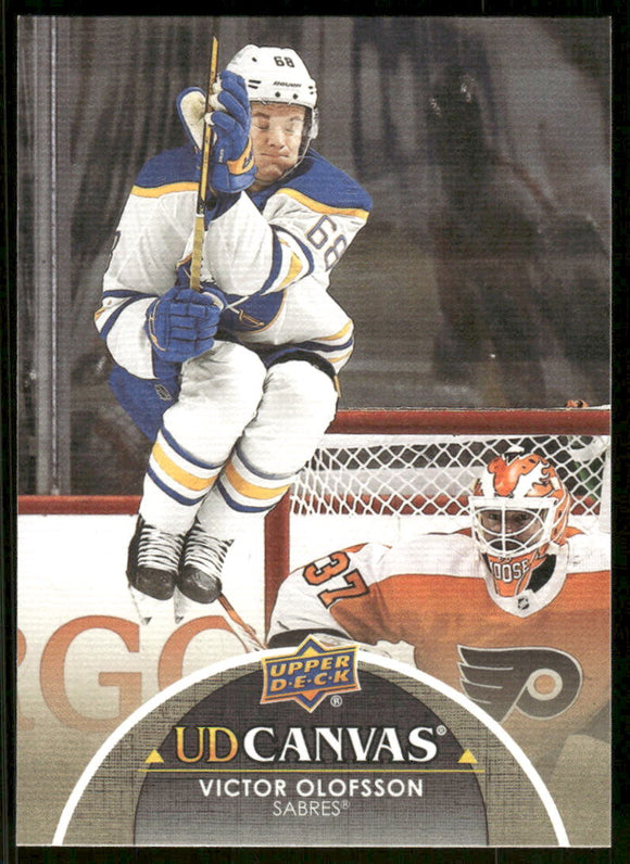 2021-22 Upper Deck Canvas #C10 Victor Olofsson