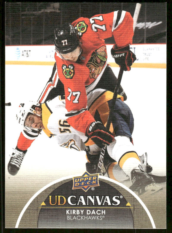 2021-22 Upper Deck Canvas #C17 Kirby Dach