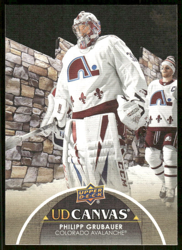 2021-22 Upper Deck Canvas #C20 Philipp Grubauer