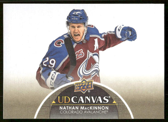 2021-22 Upper Deck Canvas #C21 Nathan MacKinnon