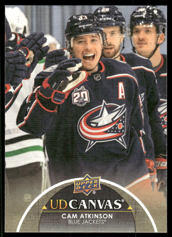 2021-22 Upper Deck Canvas #C23 Cam Atkinson
