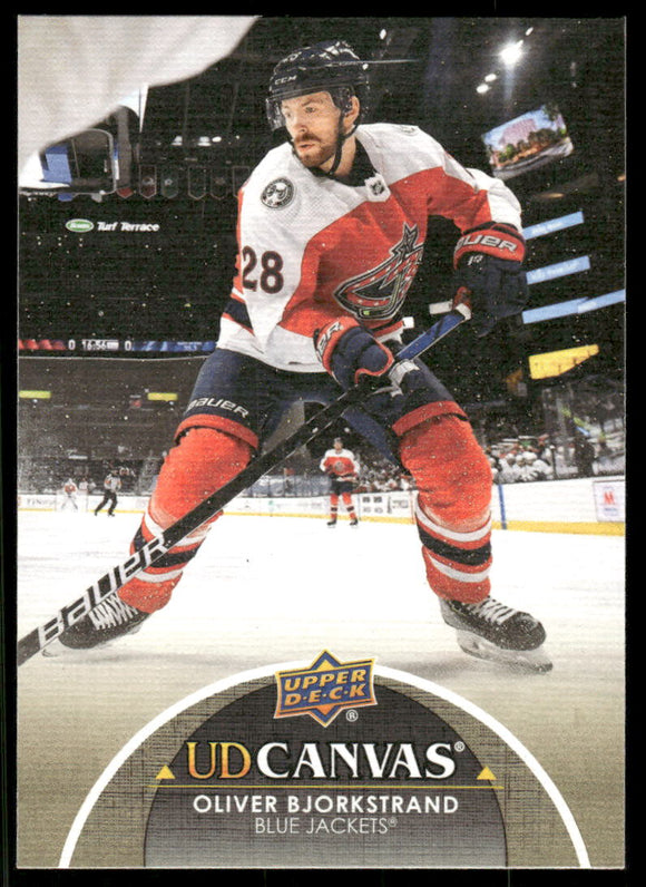 2021-22 Upper Deck Canvas #C24 Oliver Bjorkstrand