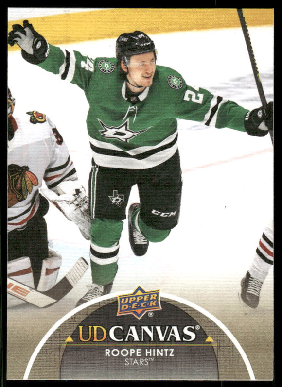 2021-22 Upper Deck Canvas #C27 Roope Hintz